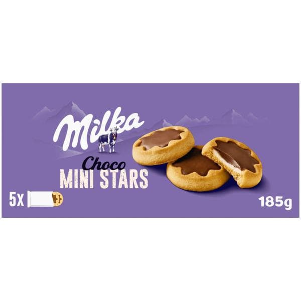 Milka cookies Choco Mini Stars
185g