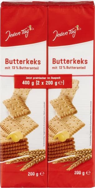 Everyday Butter Biscuits
2 x 200 g