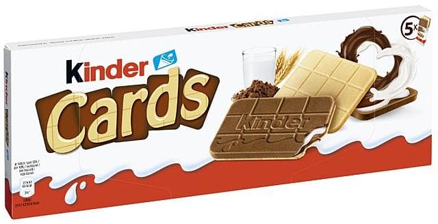 Kinder Cards Milk and Cocoa Cookie Wafer
128 g