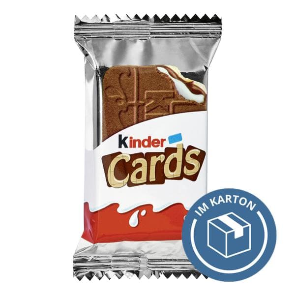 Kinder Cards Milk and Cocoa Cookies (2-pack)
30 x 0.03 kg