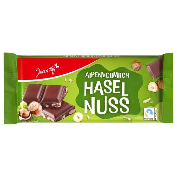 Everyday Alpine Milk Chocolate Hazelnut
100 g