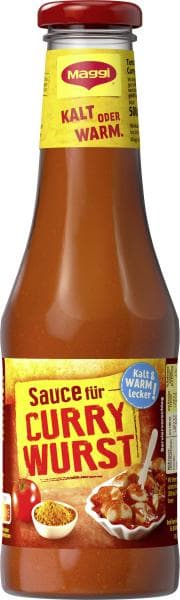 Maggi International Seasoning Sauce Currywurst Sauce with Chili
500 ml