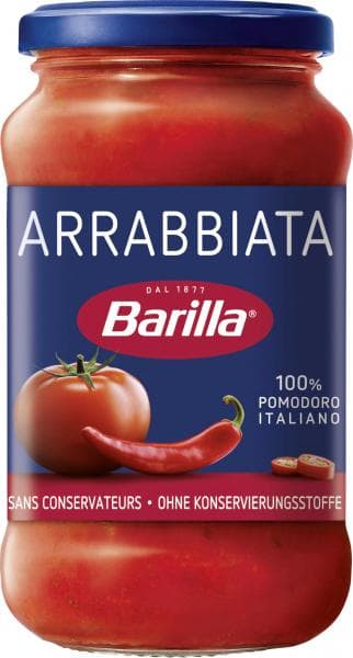 Barilla Arrabbiata Pasta Sauce
400g