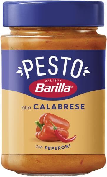 Barilla Pesto alla Calabrese with Pepperoni
190g