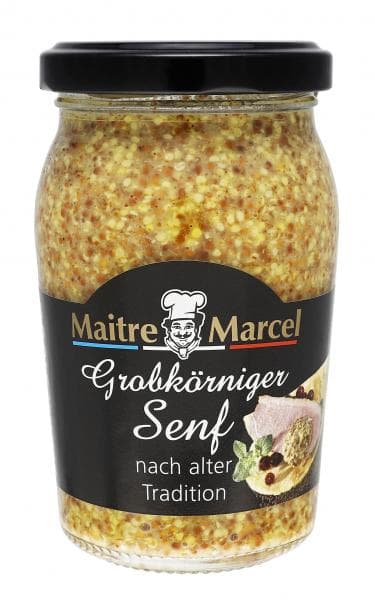 Maitre Marcel Coarse-Grain Mustard, Traditionally Made
200 ml