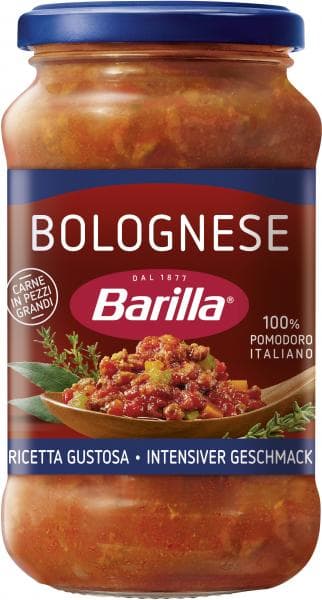 Barilla Bolognese Pasta Sauce
400g