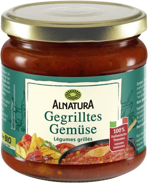 Alnatura Grilled Vegetable Tomato Sauce
350 ml