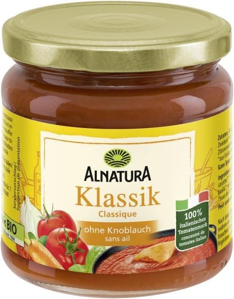 Alnatura Classic Tomato Sauce
350 ml