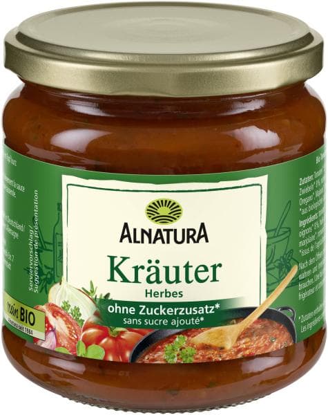 Alnatura Herbal Tomato Sauce
350 ml