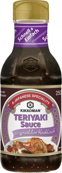 Kikkoman Teriyaki Sauce with Garlic
250 ml
