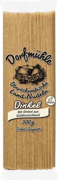 Dorfmühle Upper Swabian Country Pasta Spelt Spaghetti
500 g