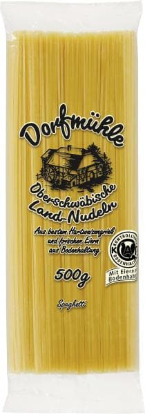 Dorfmühle Upper Swabian Country Pasta Spaghetti
500 g