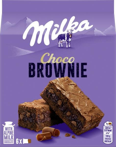 Milka Chocolate Brownies
150g