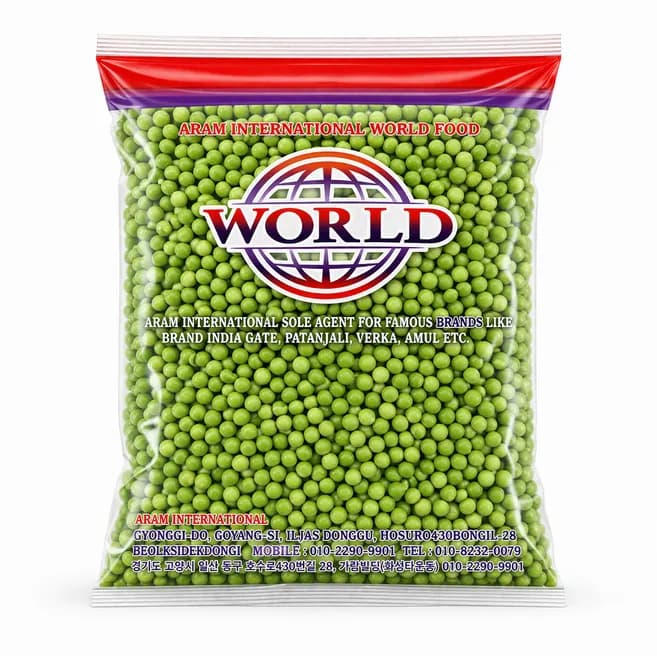 World Dry Green Peas 800g | Premium Whole Green Peas | High Protein & Fiber