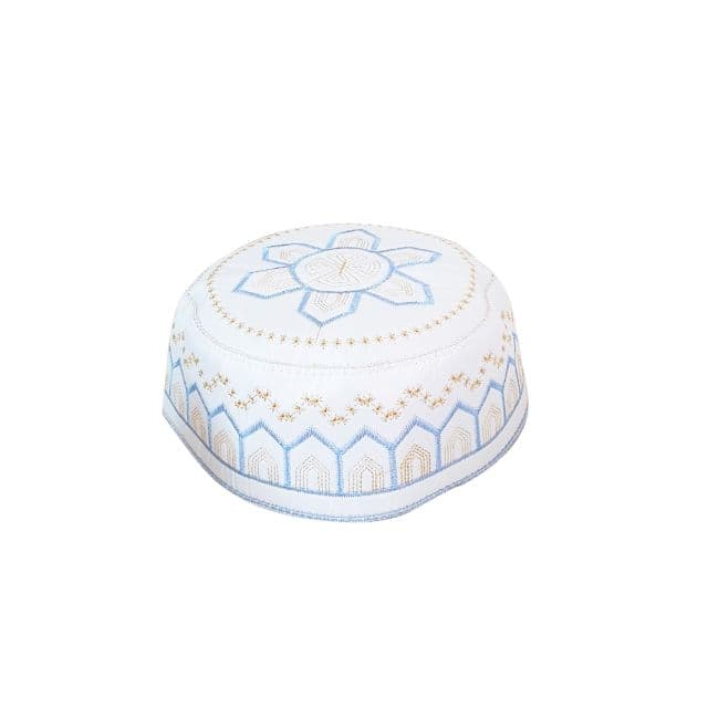 Duppi (headwear, white/blue)
