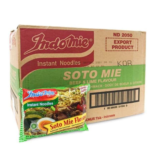Ramens "Indomie" (Soto Mie, 40pcs)