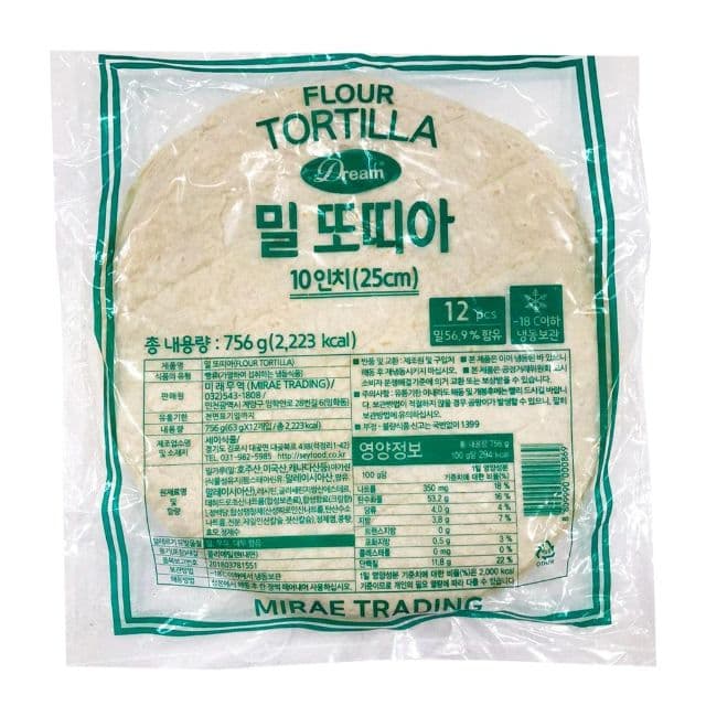 Tortilla Wraps "Dream" (756g)