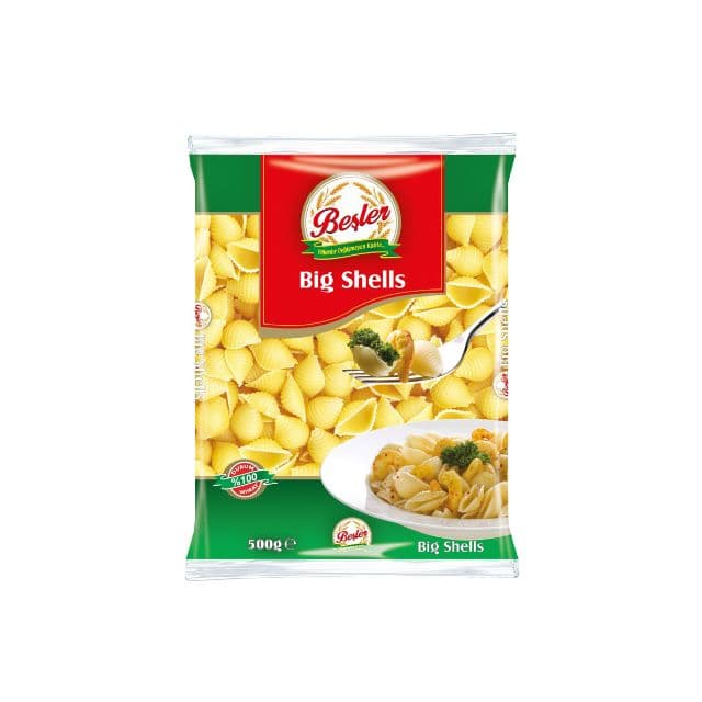 Big Shells "Besler" (European quality, 500g)