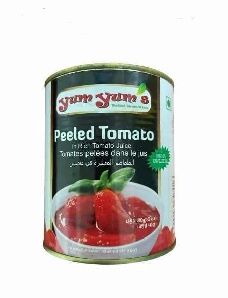 YUM YUM PEELED TOMATO 850GM