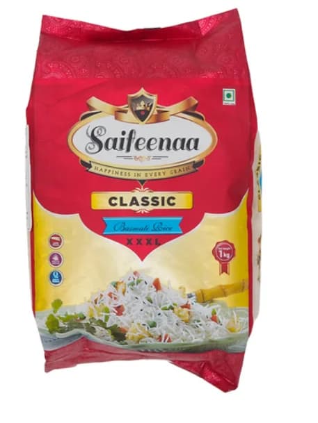 SAFEENA BASMATI RICE XXL 1KG