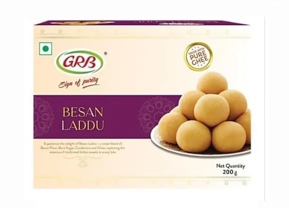 GRB Ghee Besan Ladoo 200gm