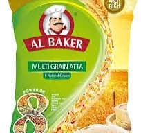 AL BAKER MULTIGRAIN ATTA 5KG