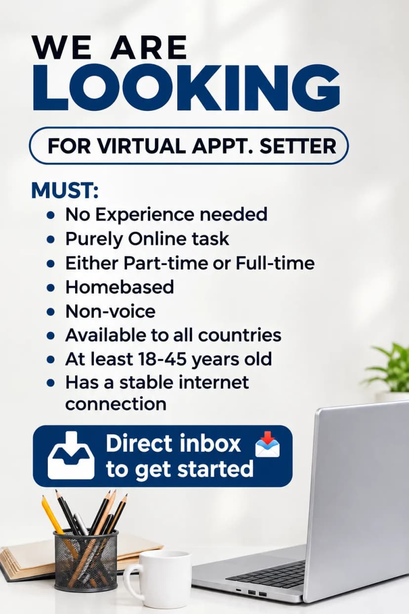 📢 REMOTE WORK OPPORTUNITIES! - Image 1