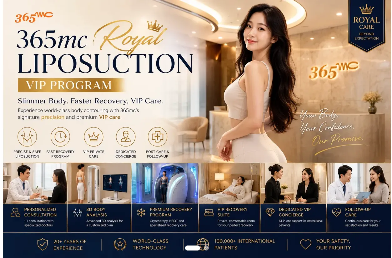 Royal Liposuction at 365mc Clinic in Seoul