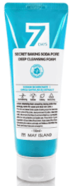 7 Secret Baking Soda Pore Deep Cleansing Foam 150ml