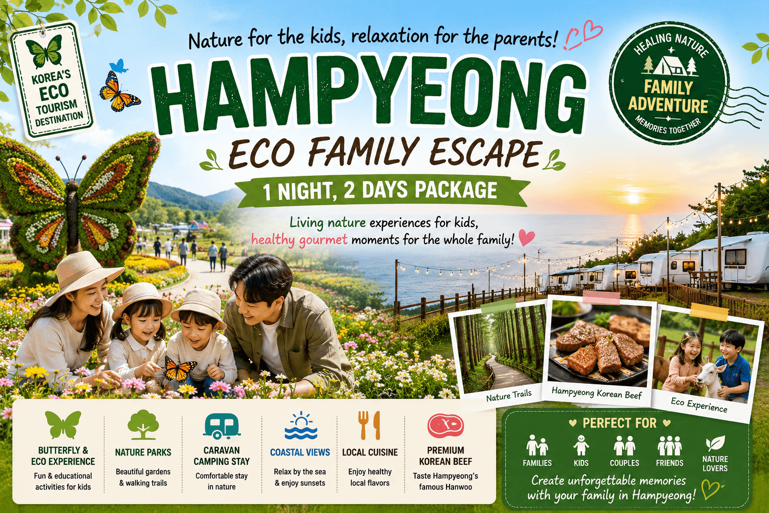 Hampyeong Eco Family Escape (1 Night, 2 Days)