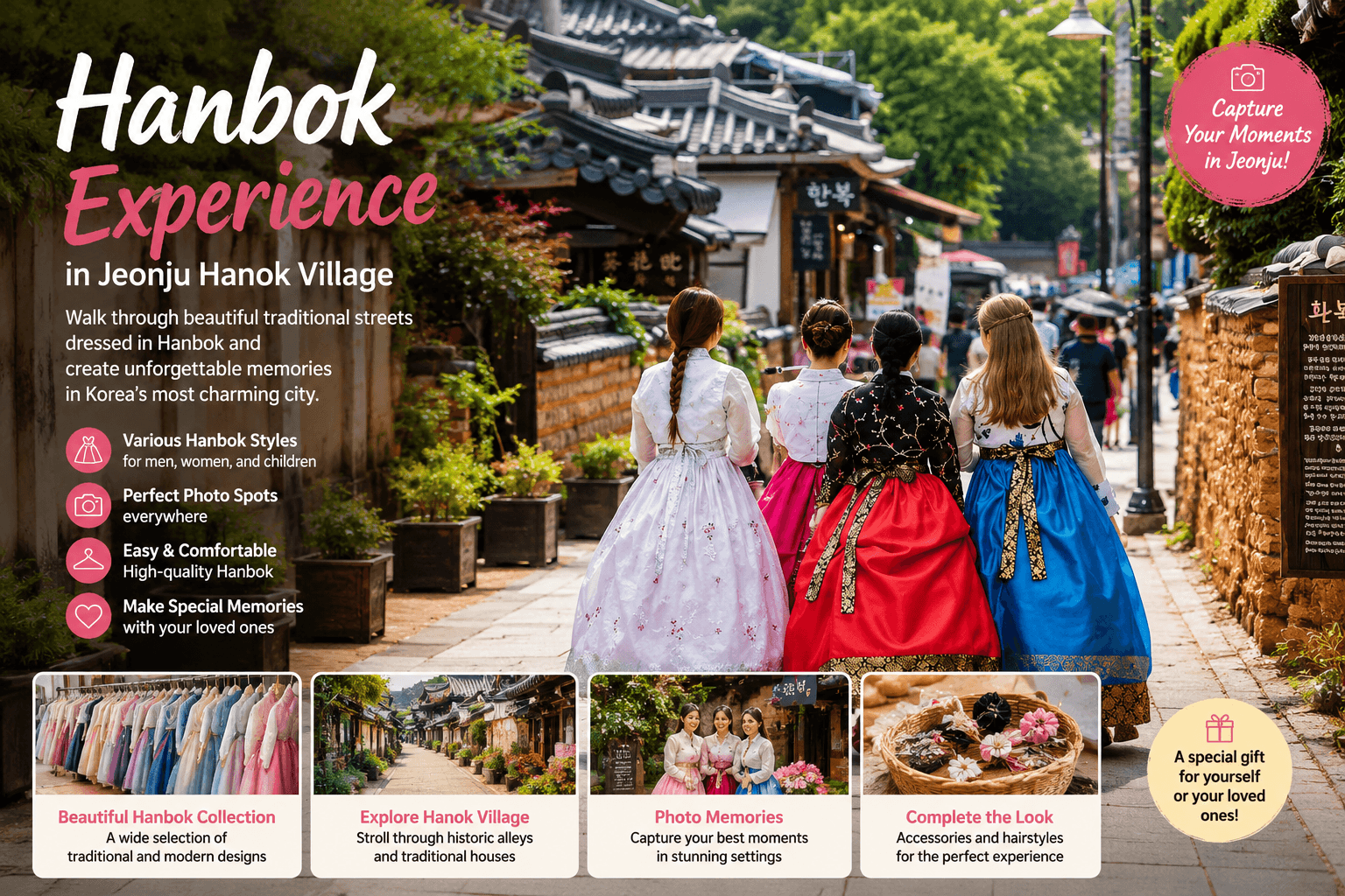 Jeonju Cultural Escape – Korean Traditional Food & Heritage Experience