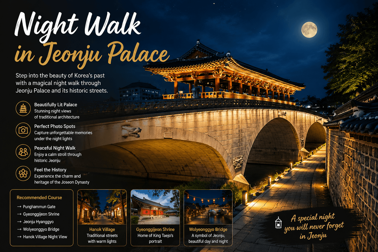 Jeonju Cultural Escape – Korean Traditional Food & Heritage Experience