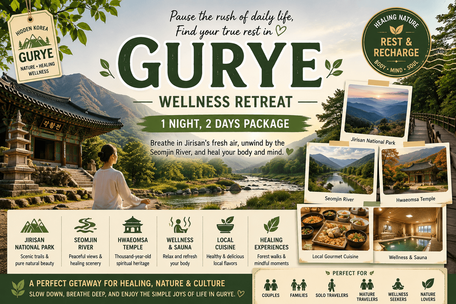 Gurye Wellness Retreat (1 Night, 2 Days)